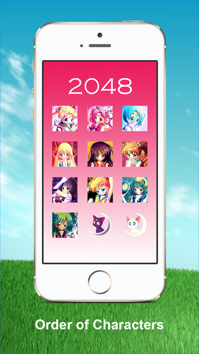 2048 - Sailor Moon Edition screenshot 2