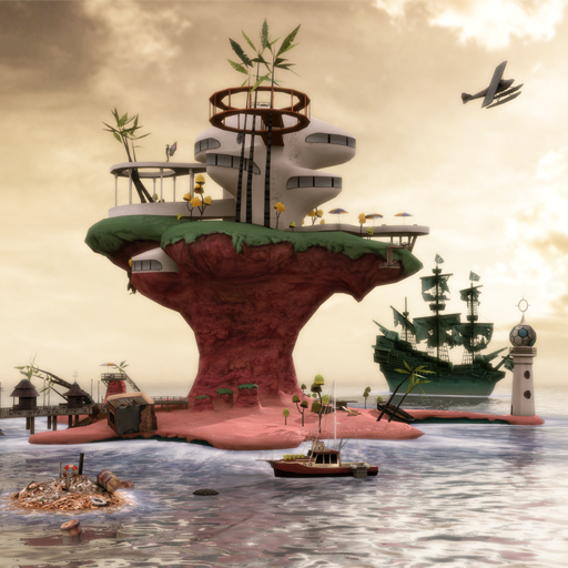 Gorillaz - Escape to Plastic Beach for iPad