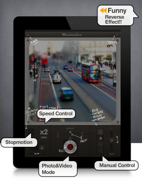 MiniatureCam - TiltShift Generator HD screenshot-2