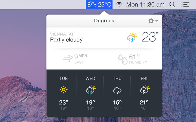 forcast bar for mac download