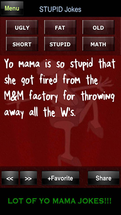yo mama jokes free