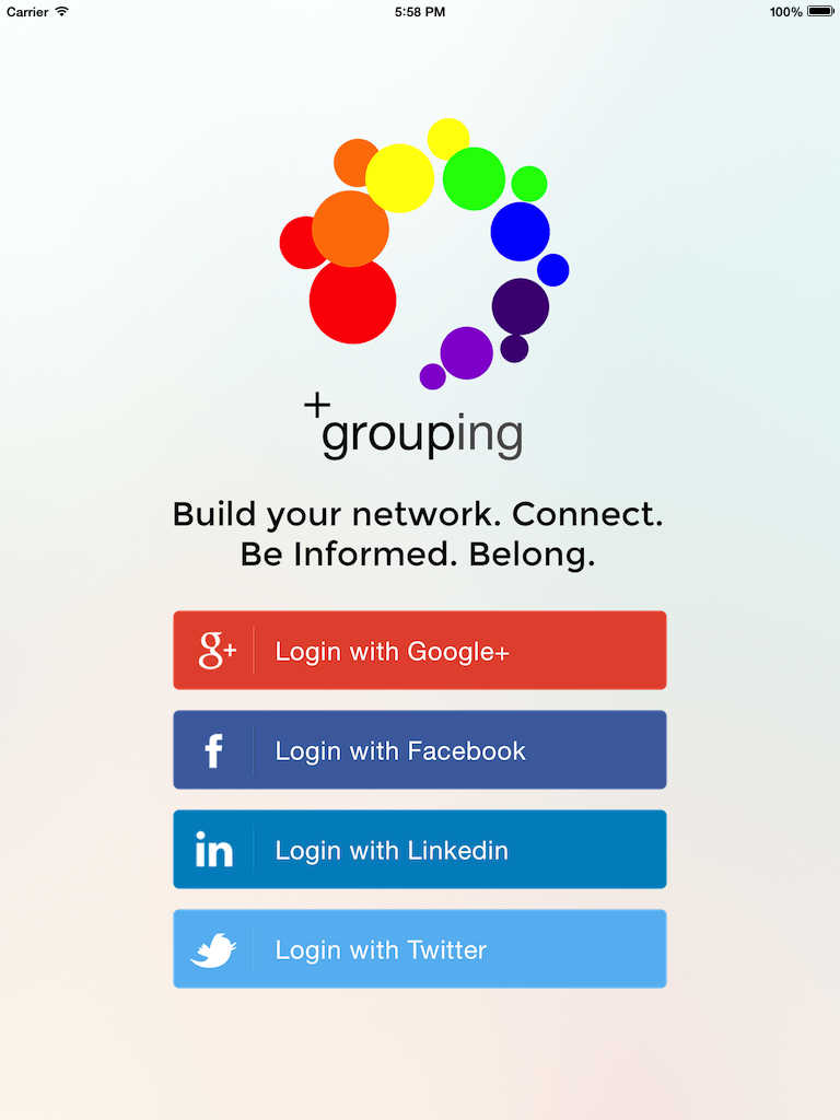 App Shopper Grouping App (Social Networking)
