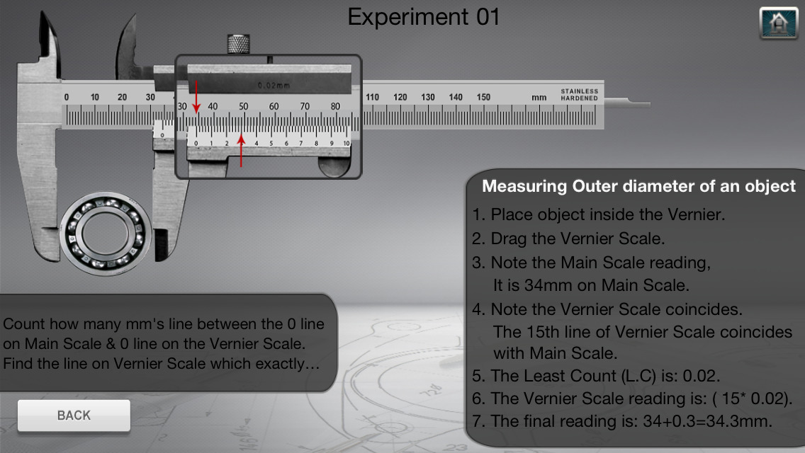 App Shopper Vernier Caliper. (Education)