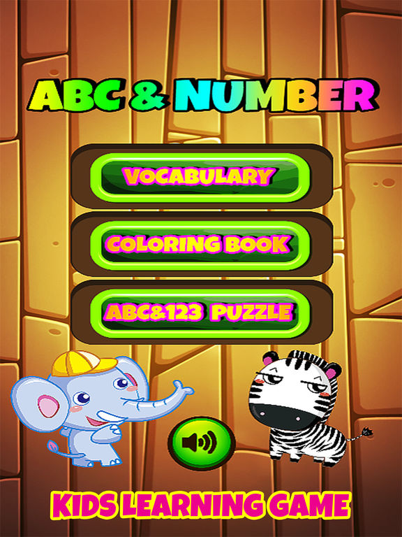 Download App Shopper: ABC & Number Kids Coloring Book Vocabulary ...