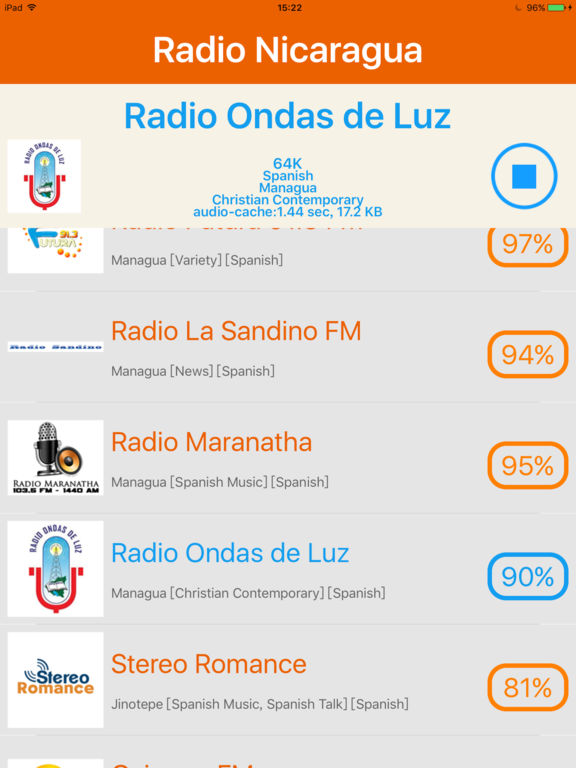 App Shopper Radio Nicaragua Radio NI (Entertainment)