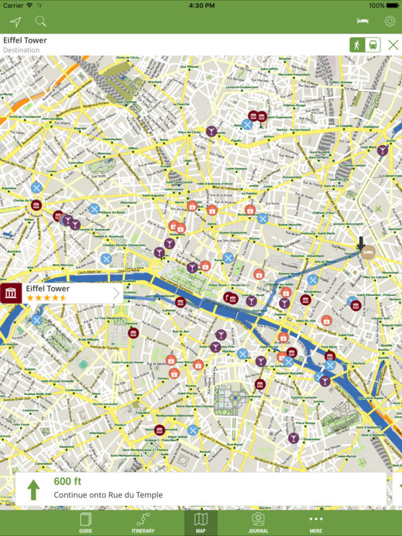 Paris Travel Guide (with Offline Maps) - mTrip Screenshots