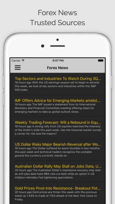 Forex news app