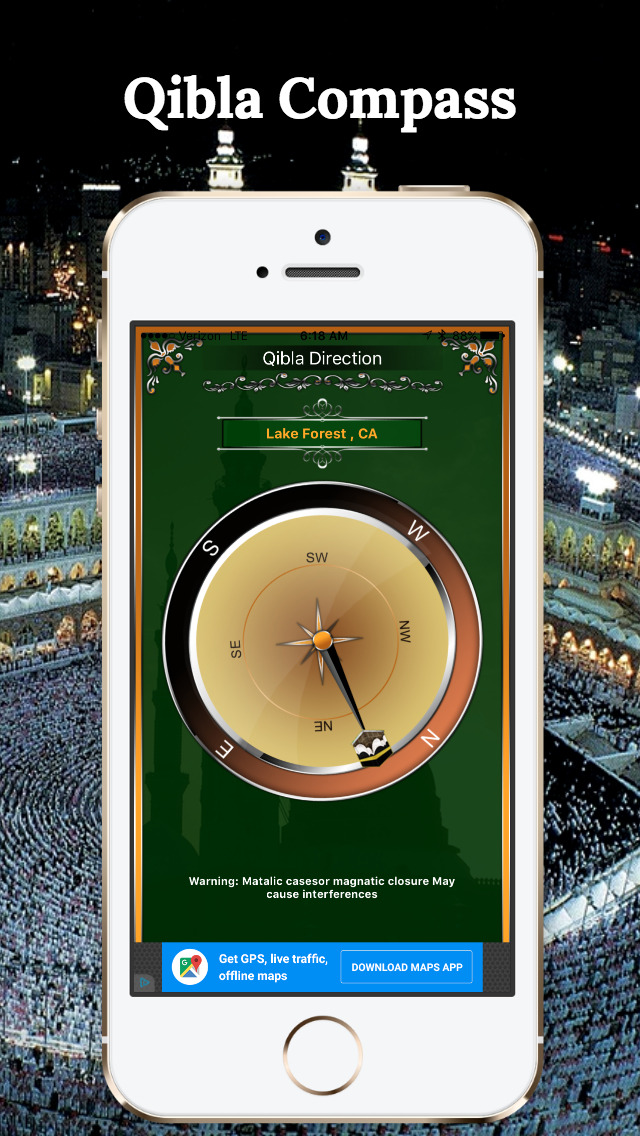 App Shopper Qibla CompassFind Maccah (Navigation)