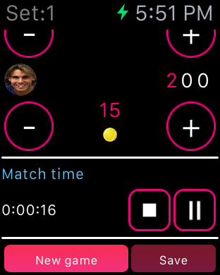 Tennis Scores Screenshots