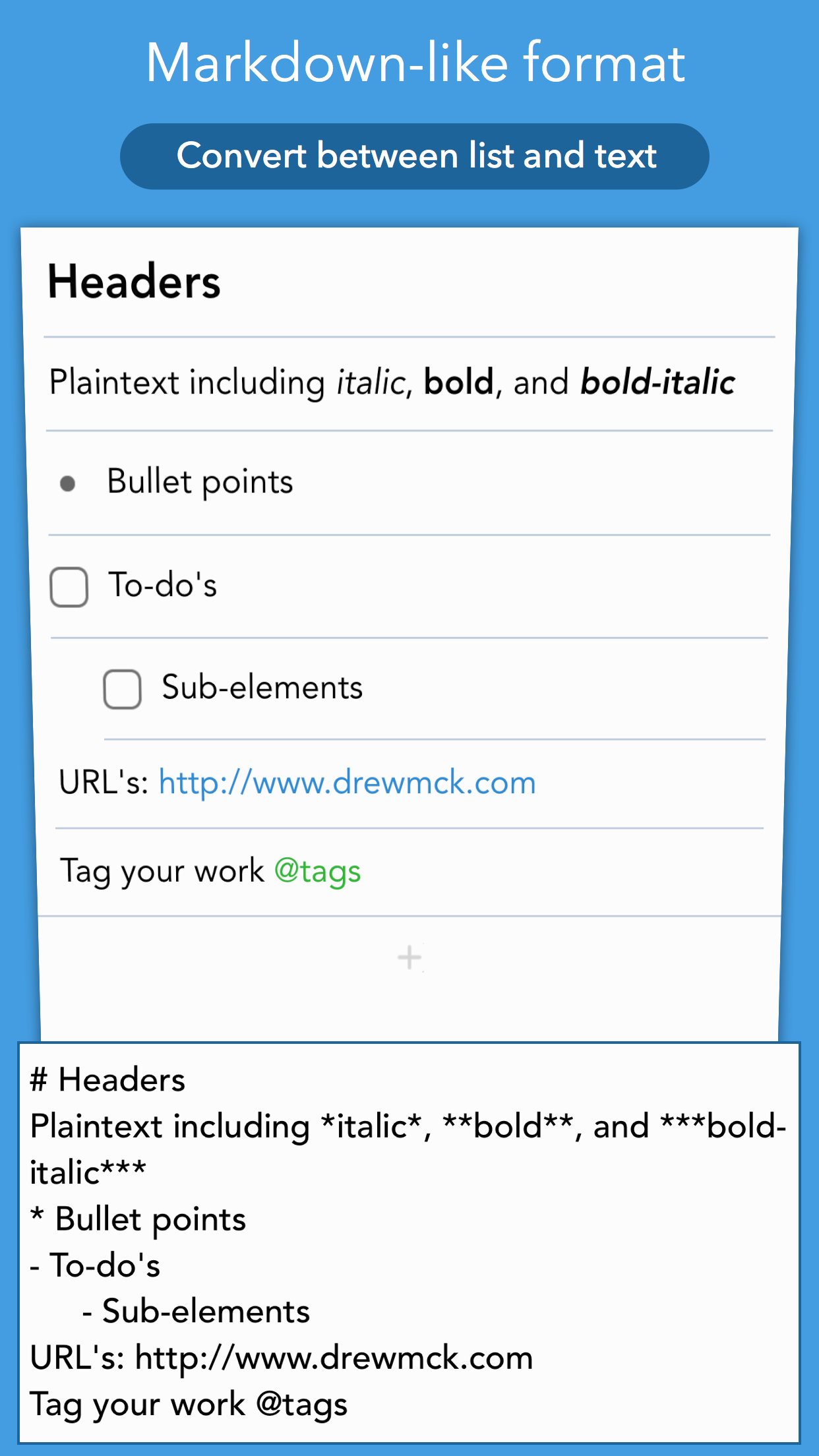 Listacular for Dropbox - Rapid notes, lists and to-do's with plaintext screenshot-4