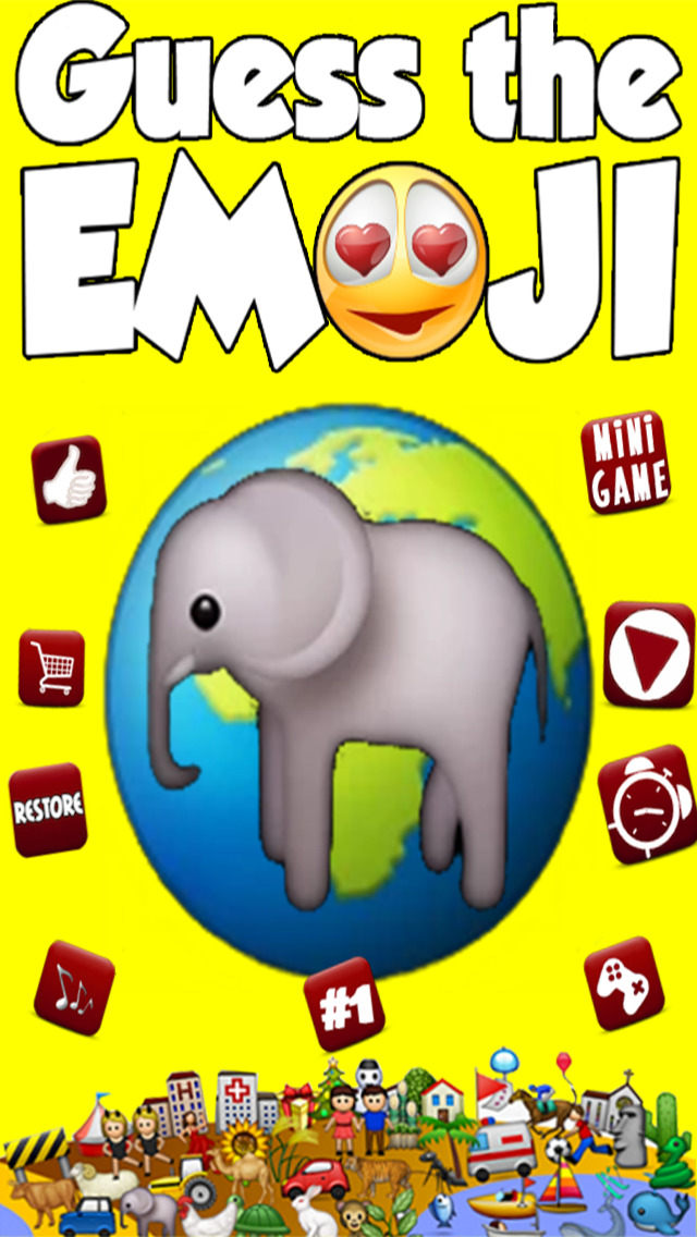 App Shopper: Emoji Quiz - Guess smiles cartoon,wrestler ...