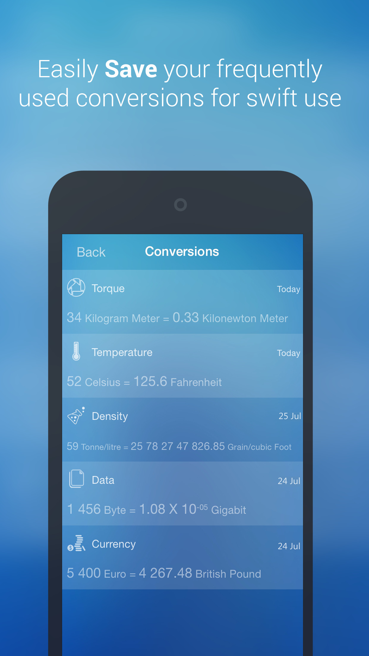 Convertr : Unit & Currency Converter screenshot-3