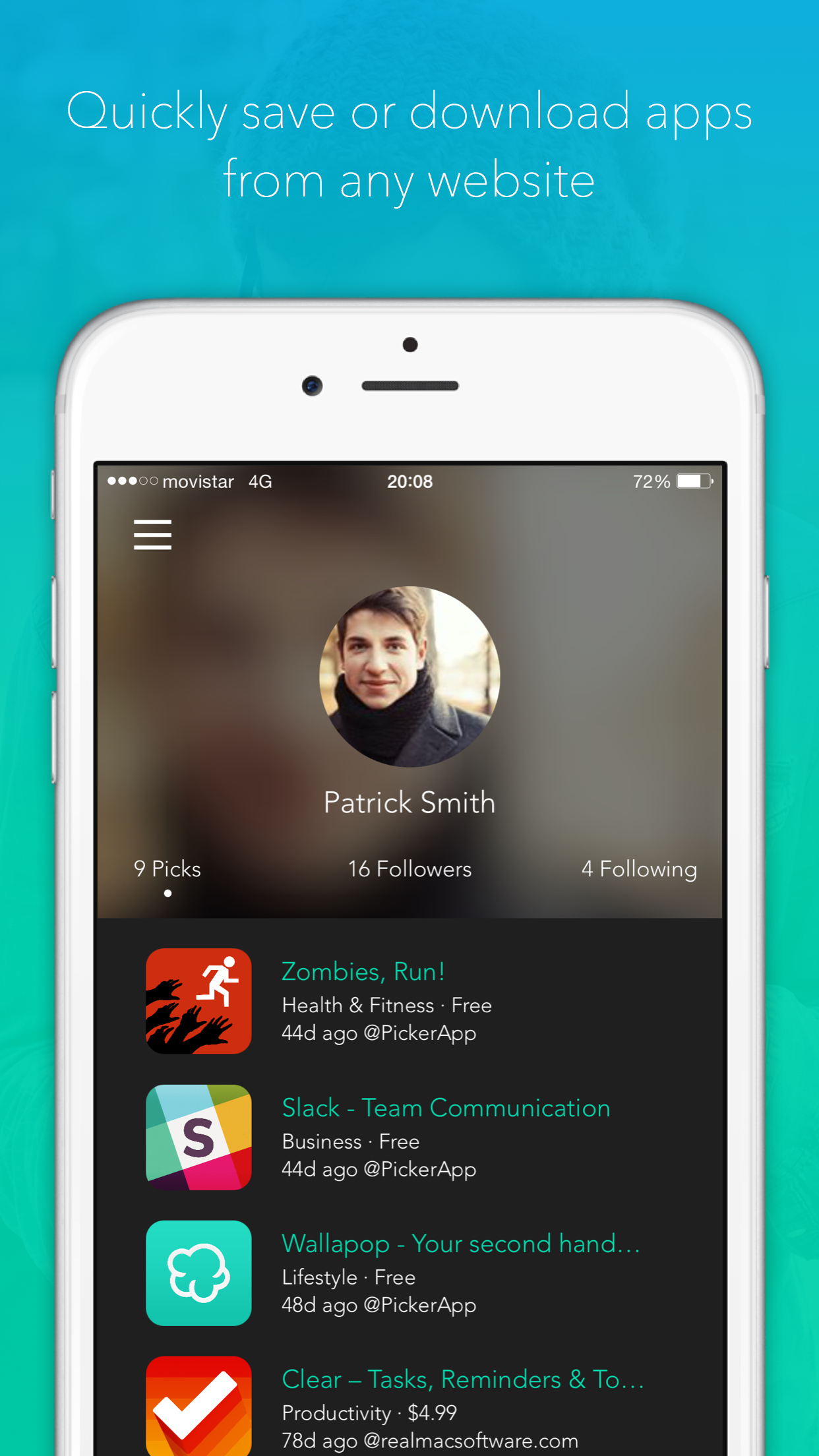 Picker - Social app discovery