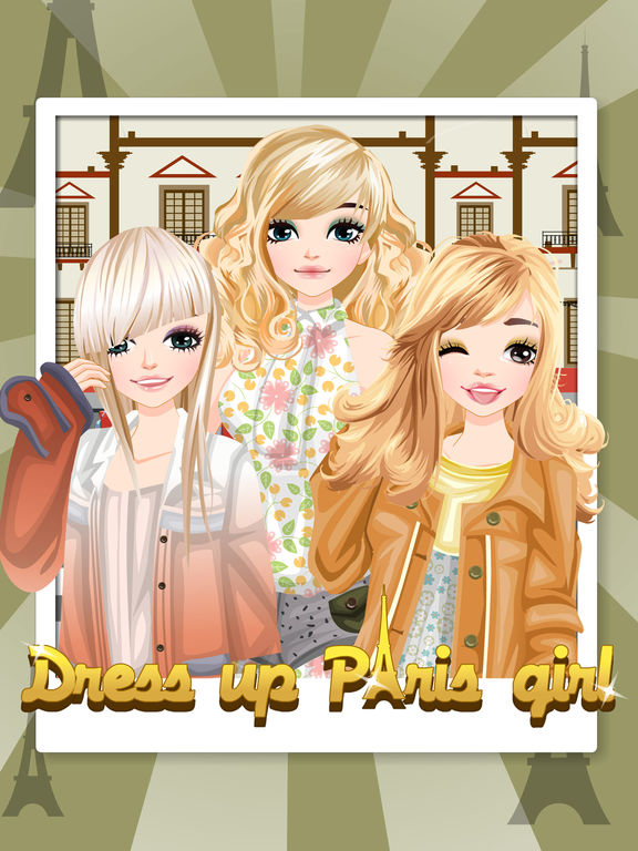 App Shopper Paris Girls Dress up in the capital of fashion (Games)