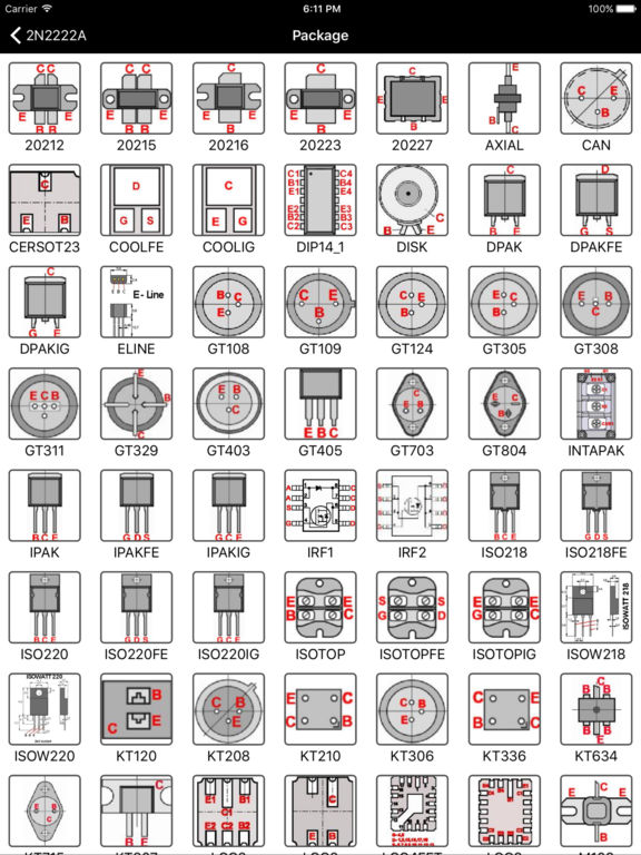 Transistors Handbook Screenshots