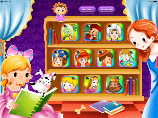 10 Books Classic Bedtime Fairy Tales iBigToy Screenshots